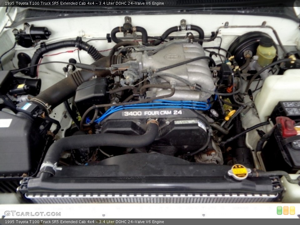 3.4 Liter DOHC 24-Valve V6 Engine for the 1995 Toyota T100 Truck #142168119