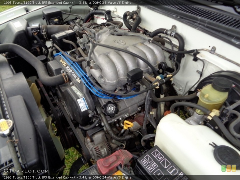 3.4 Liter DOHC 24-Valve V6 Engine for the 1995 Toyota T100 Truck #142168980