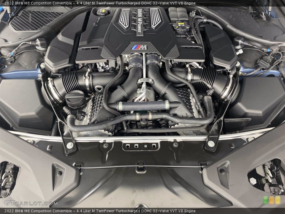 4.4 Liter M TwinPower Turbocharged DOHC 32-Valve VVT V8 Engine for the 2022 BMW M8 #142176408