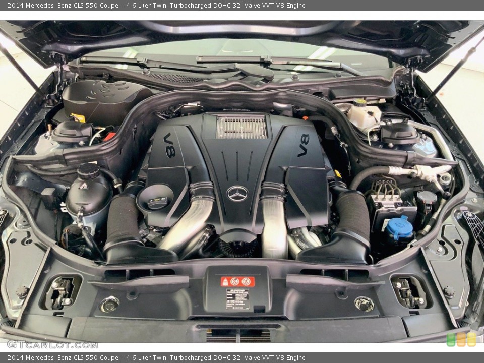 4.6 Liter Twin-Turbocharged DOHC 32-Valve VVT V8 Engine for the 2014 Mercedes-Benz CLS #142205503