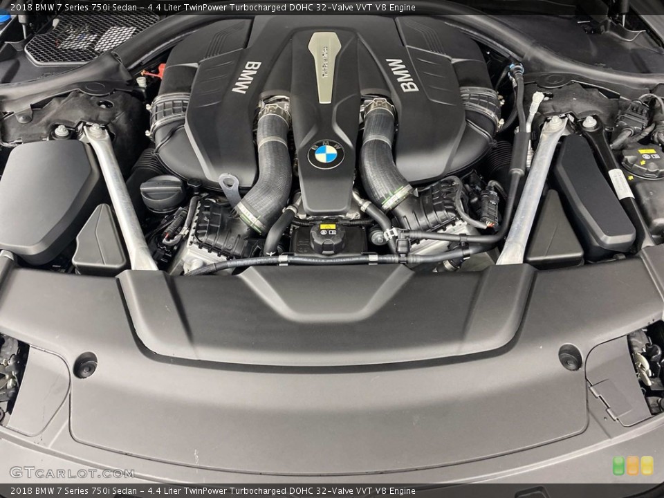 4.4 Liter TwinPower Turbocharged DOHC 32-Valve VVT V8 Engine for the 2018 BMW 7 Series #142216987