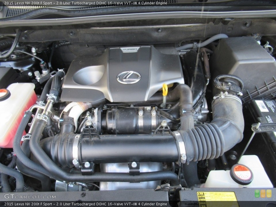 2.0 Liter Turbocharged DOHC 16-Valve VVT-iW 4 Cylinder Engine for the 2015 Lexus NX #142224759