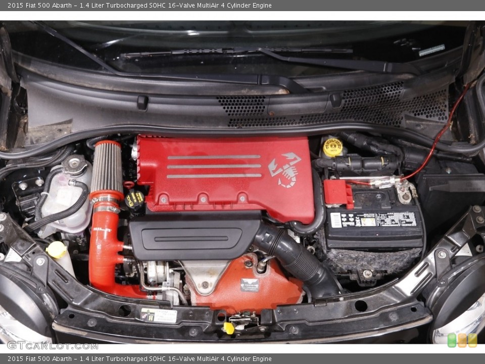 1.4 Liter Turbocharged SOHC 16-Valve MultiAir 4 Cylinder 2015 Fiat 500 Engine