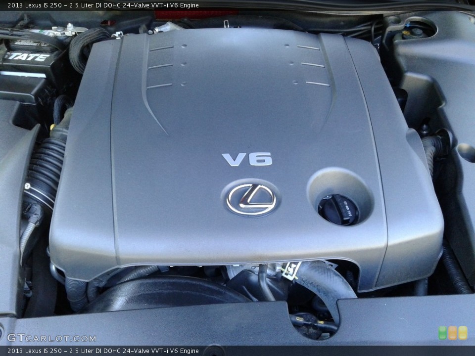 2.5 Liter DI DOHC 24-Valve VVT-i V6 2013 Lexus IS Engine