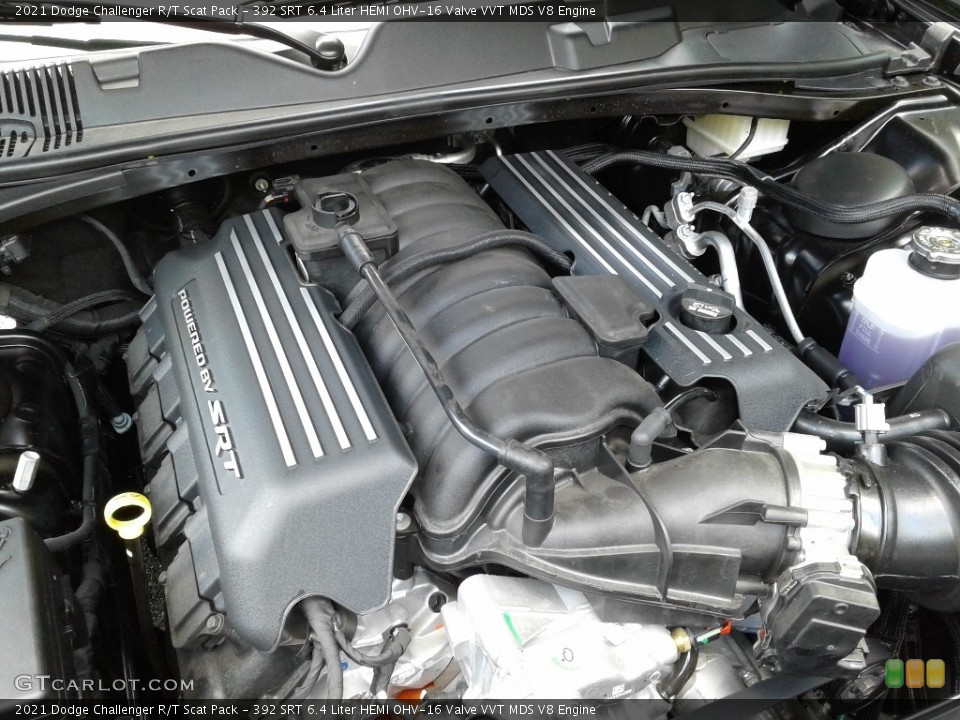 392 SRT 6.4 Liter HEMI OHV-16 Valve VVT MDS V8 Engine for the 2021 Dodge Challenger #142242775