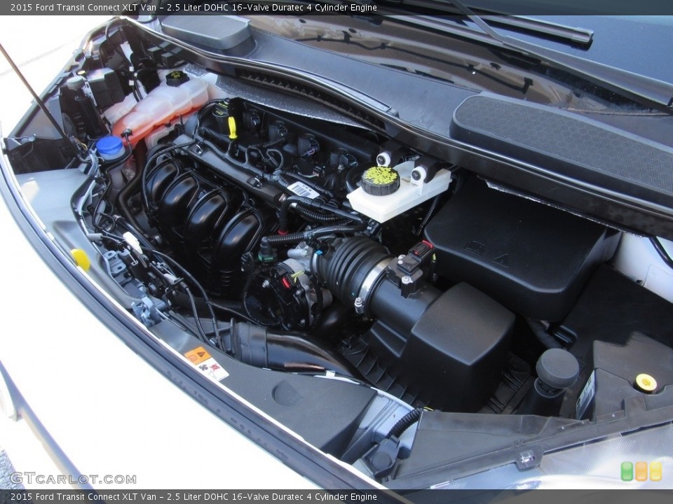 2.5 Liter DOHC 16-Valve Duratec 4 Cylinder 2015 Ford Transit Connect Engine