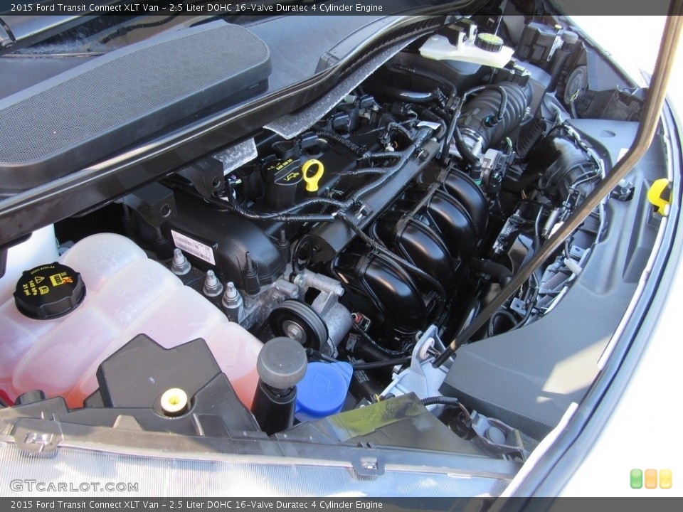 2.5 Liter DOHC 16-Valve Duratec 4 Cylinder Engine for the 2015 Ford Transit Connect #142254425