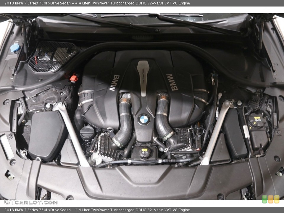 4.4 Liter TwinPower Turbocharged DOHC 32-Valve VVT V8 Engine for the 2018 BMW 7 Series #142256069