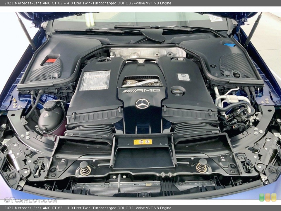 4.0 Liter Twin-Turbocharged DOHC 32-Valve VVT V8 2021 Mercedes-Benz AMG GT Engine
