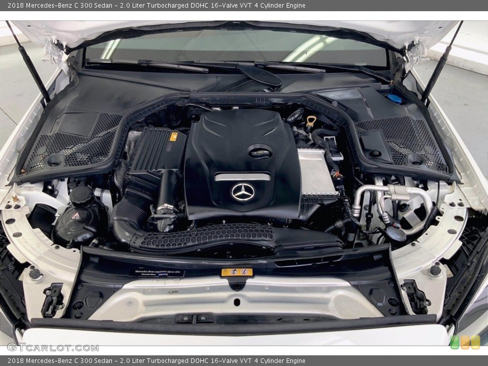 2.0 Liter Turbocharged DOHC 16-Valve VVT 4 Cylinder Engine for the 2018 Mercedes-Benz C #142263686