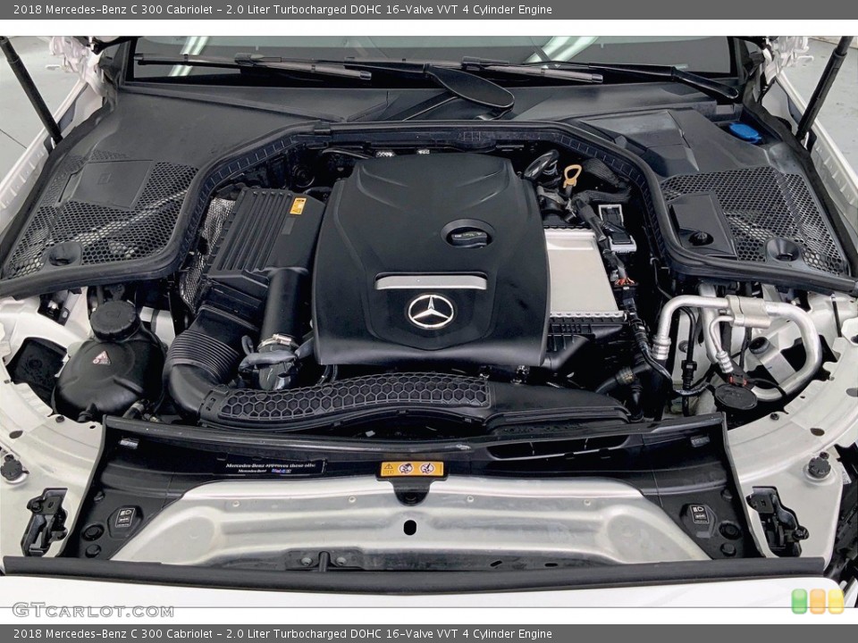 2.0 Liter Turbocharged DOHC 16-Valve VVT 4 Cylinder Engine for the 2018 Mercedes-Benz C #142264650