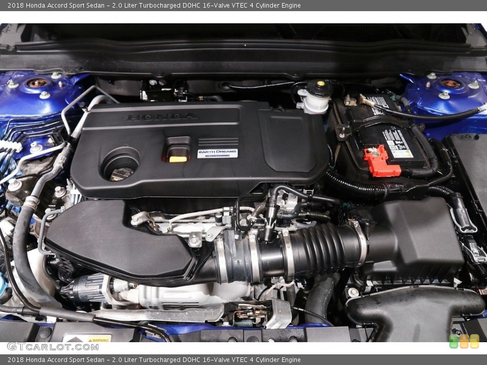 2.0 Liter Turbocharged DOHC 16-Valve VTEC 4 Cylinder Engine for the 2018 Honda Accord #142269607