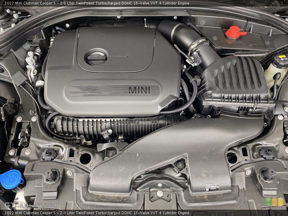 2.0 Liter TwinPower Turbocharged DOHC 16-Valve VVT 4 Cylinder 2022 Mini Clubman Engine