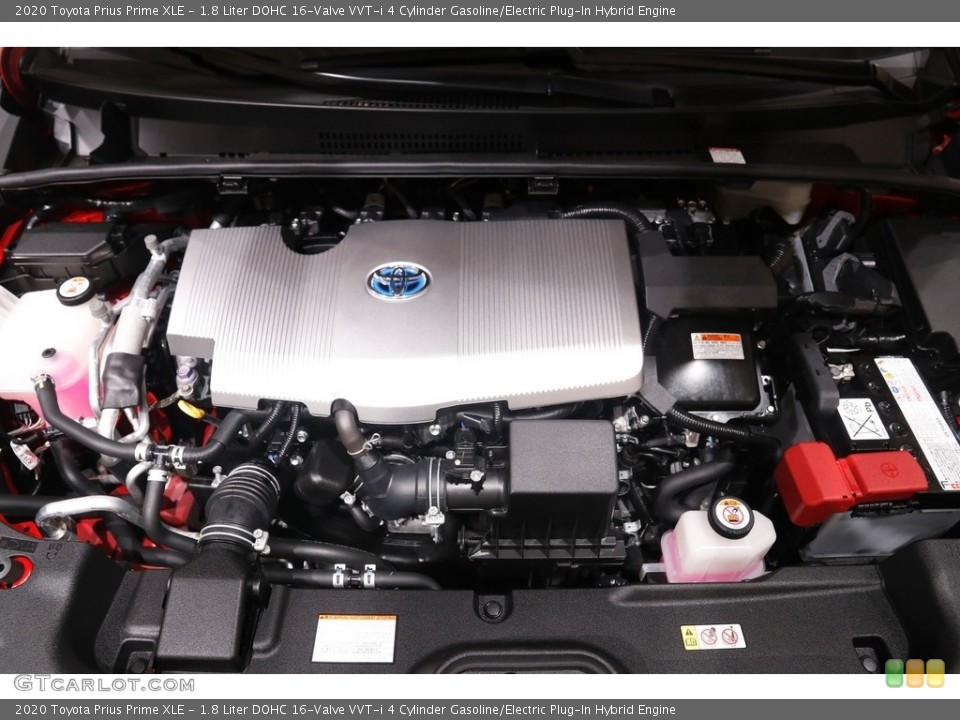1.8 Liter DOHC 16-Valve VVT-i 4 Cylinder Gasoline/Electric Plug-In Hybrid Engine for the 2020 Toyota Prius Prime #142302853