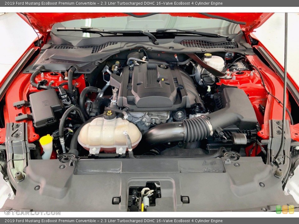 2.3 Liter Turbocharged DOHC 16-Valve EcoBoost 4 Cylinder Engine for the 2019 Ford Mustang #142307048