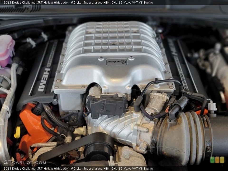 6.2 Liter Supercharged HEMI OHV 16-Valve VVT V8 Engine for the 2018 Dodge Challenger #142315066