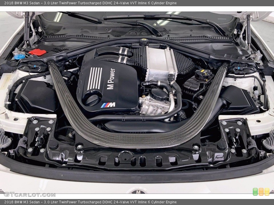 3.0 Liter TwinPower Turbocharged DOHC 24-Valve VVT Inline 6 Cylinder Engine for the 2018 BMW M3 #142343641