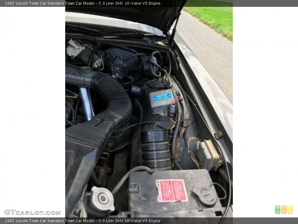 5.0 Liter OHV 16-Valve V8 Engine for the 1982 Lincoln Town Car #142347199