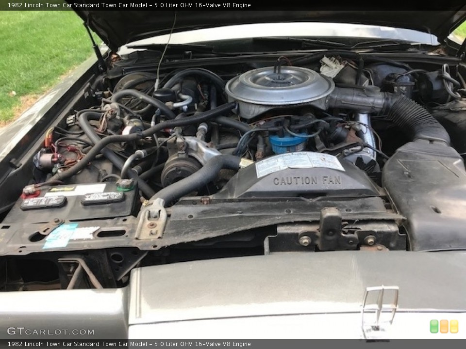 5.0 Liter OHV 16-Valve V8 Engine for the 1982 Lincoln Town Car #142347238