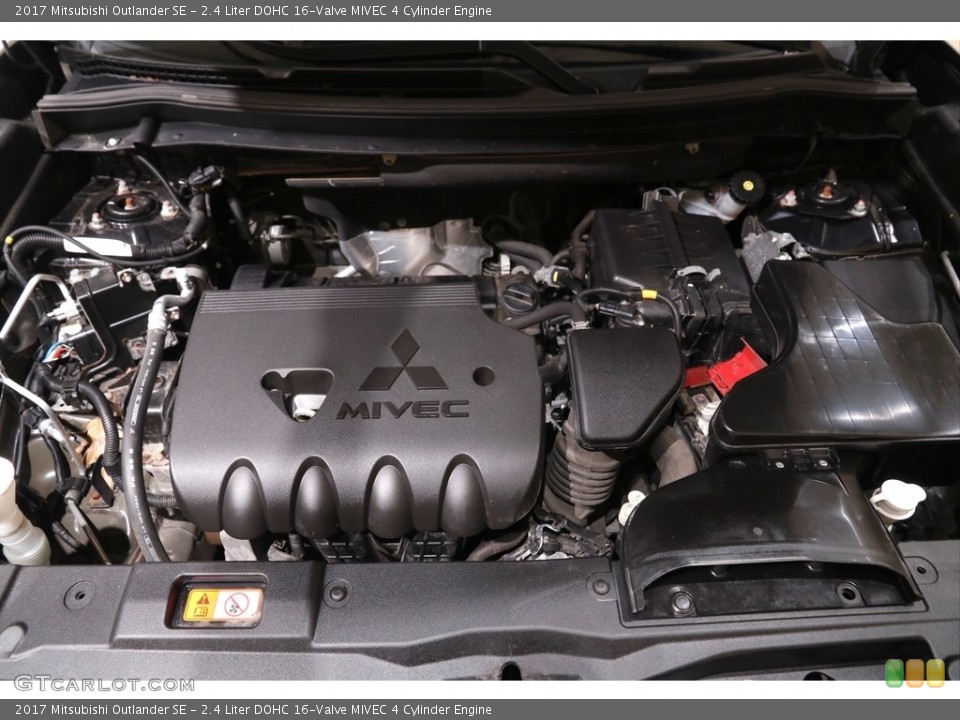 2.4 Liter DOHC 16-Valve MIVEC 4 Cylinder 2017 Mitsubishi Outlander Engine