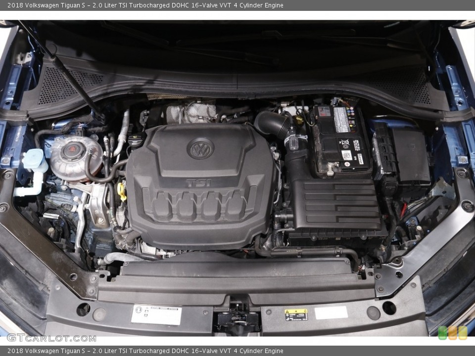 2.0 Liter TSI Turbocharged DOHC 16-Valve VVT 4 Cylinder 2018 Volkswagen Tiguan Engine