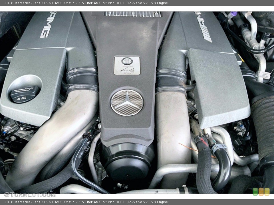 5.5 Liter AMG biturbo DOHC 32-Valve VVT V8 Engine for the 2018 Mercedes-Benz GLS #142392906