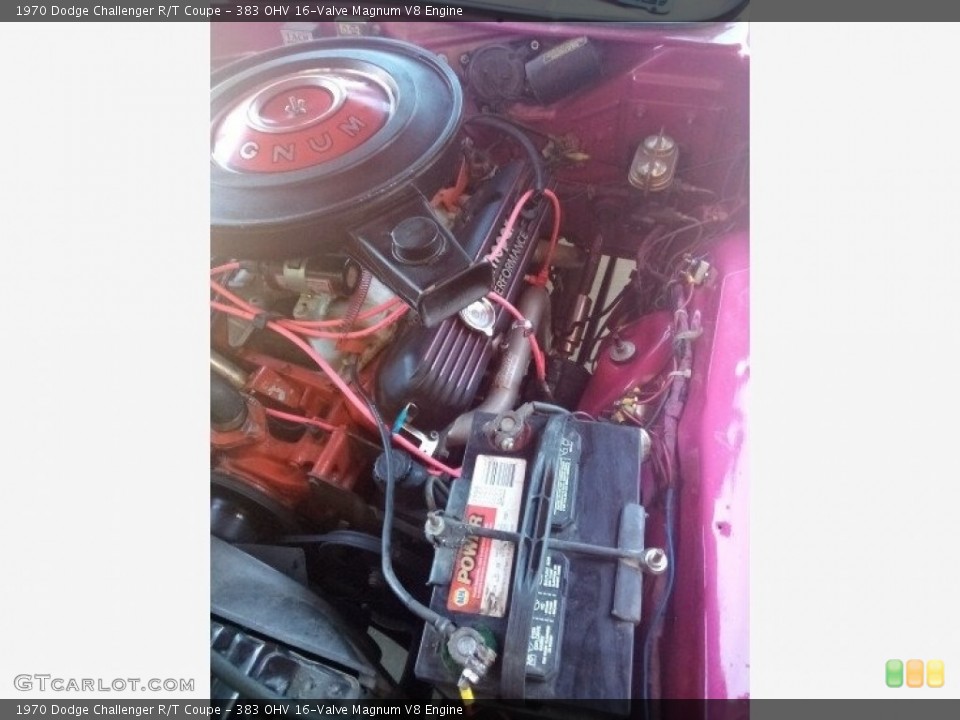 383 OHV 16-Valve Magnum V8 Engine for the 1970 Dodge Challenger #142407405
