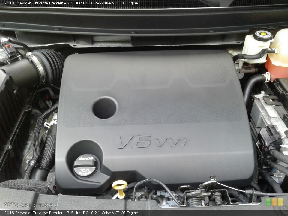3.6 Liter DOHC 24-Valve VVT V6 Engine for the 2018 Chevrolet Traverse #142416421
