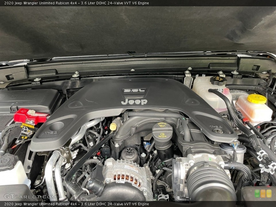 3.6 Liter DOHC 24-Valve VVT V6 Engine for the 2020 Jeep Wrangler Unlimited #142417444