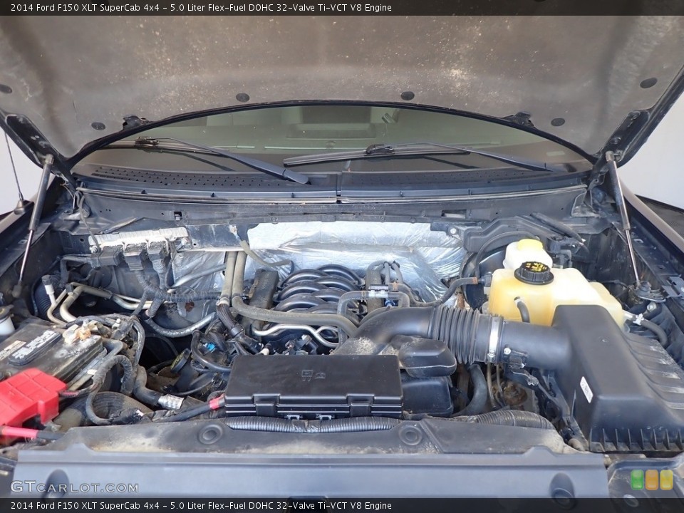 5.0 Liter Flex-Fuel DOHC 32-Valve Ti-VCT V8 Engine for the 2014 Ford F150 #142421779