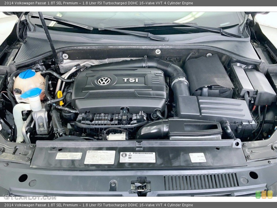 1.8 Liter FSI Turbocharged DOHC 16-Valve VVT 4 Cylinder Engine for the 2014 Volkswagen Passat #142424566