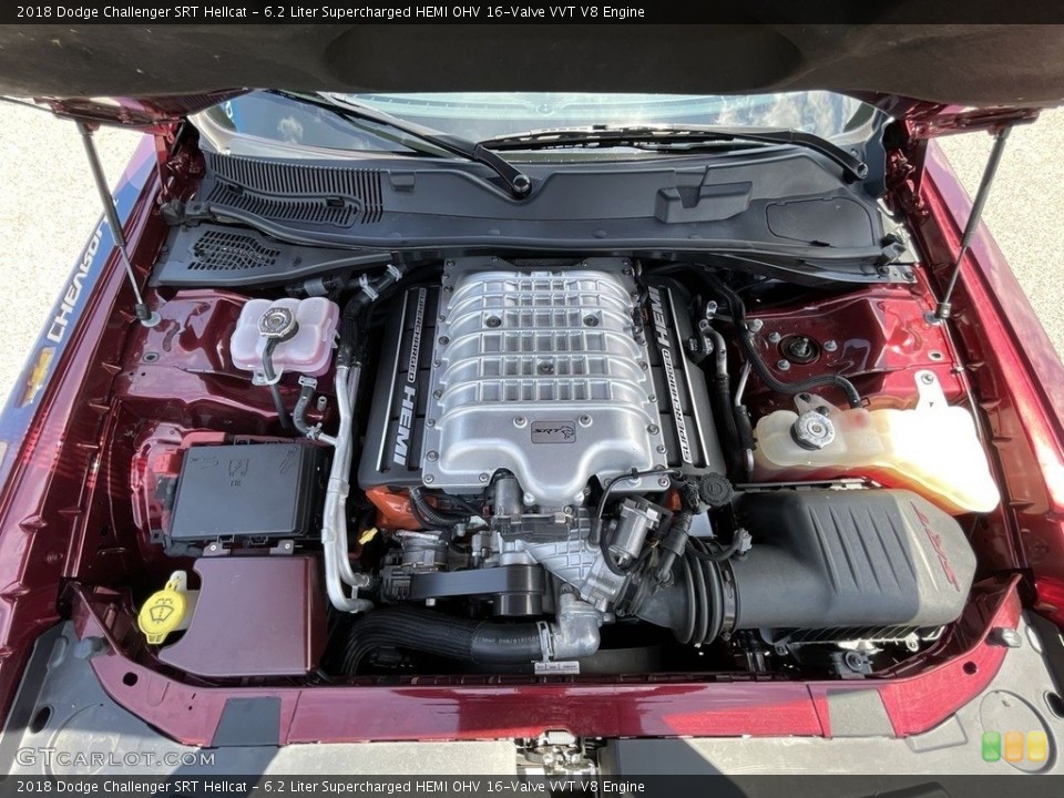 6.2 Liter Supercharged HEMI OHV 16-Valve VVT V8 Engine for the 2018 Dodge Challenger #142436001