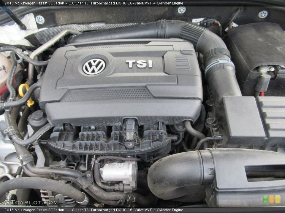 1.8 Liter TSI Turbocharged DOHC 16-Valve VVT 4 Cylinder Engine for the 2015 Volkswagen Passat #142458797