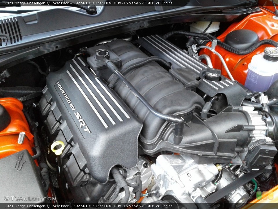 392 SRT 6.4 Liter HEMI OHV-16 Valve VVT MDS V8 Engine for the 2021 Dodge Challenger #142465349