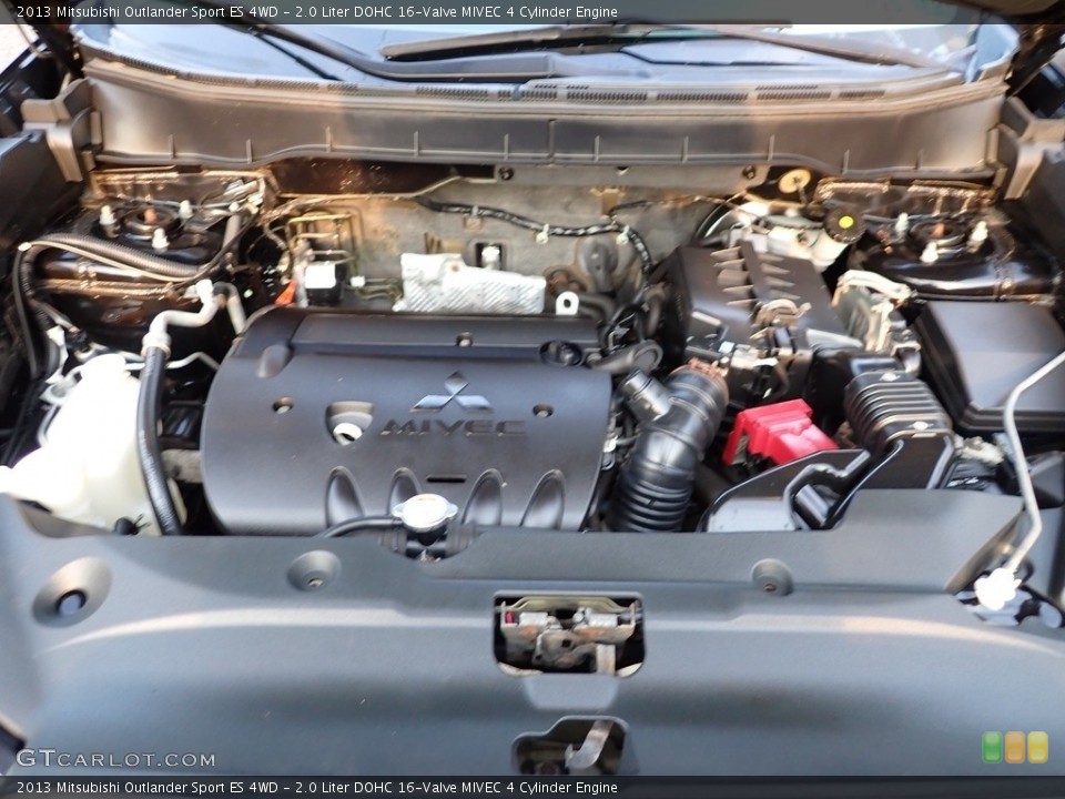 2.0 Liter DOHC 16-Valve MIVEC 4 Cylinder Engine for the 2013 Mitsubishi Outlander Sport #142466723