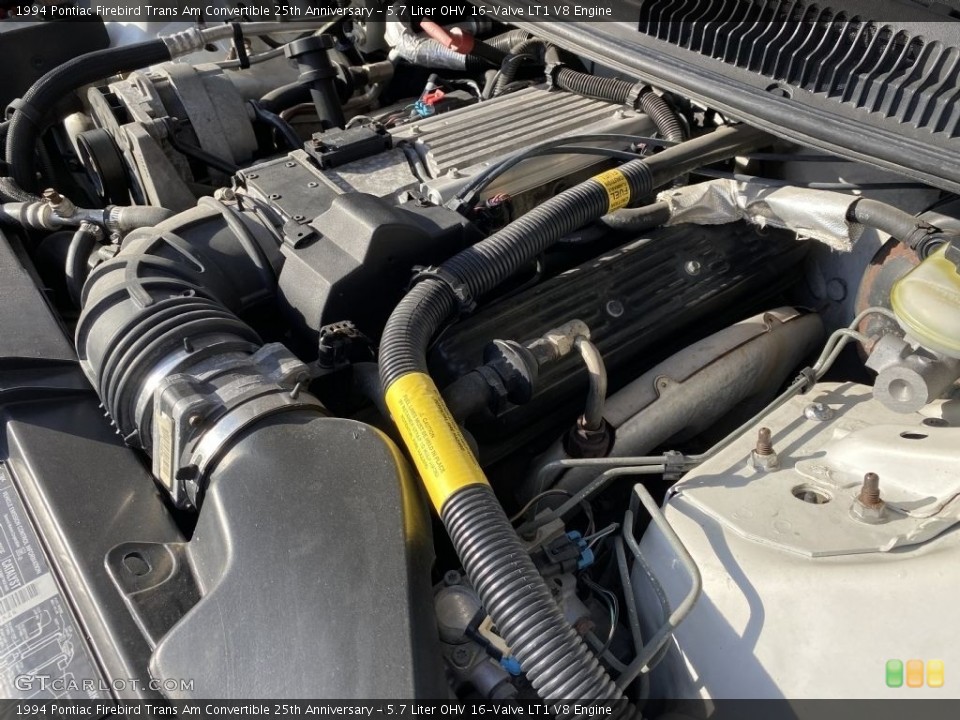 5.7 Liter OHV 16-Valve LT1 V8 Engine for the 1994 Pontiac Firebird #142467347