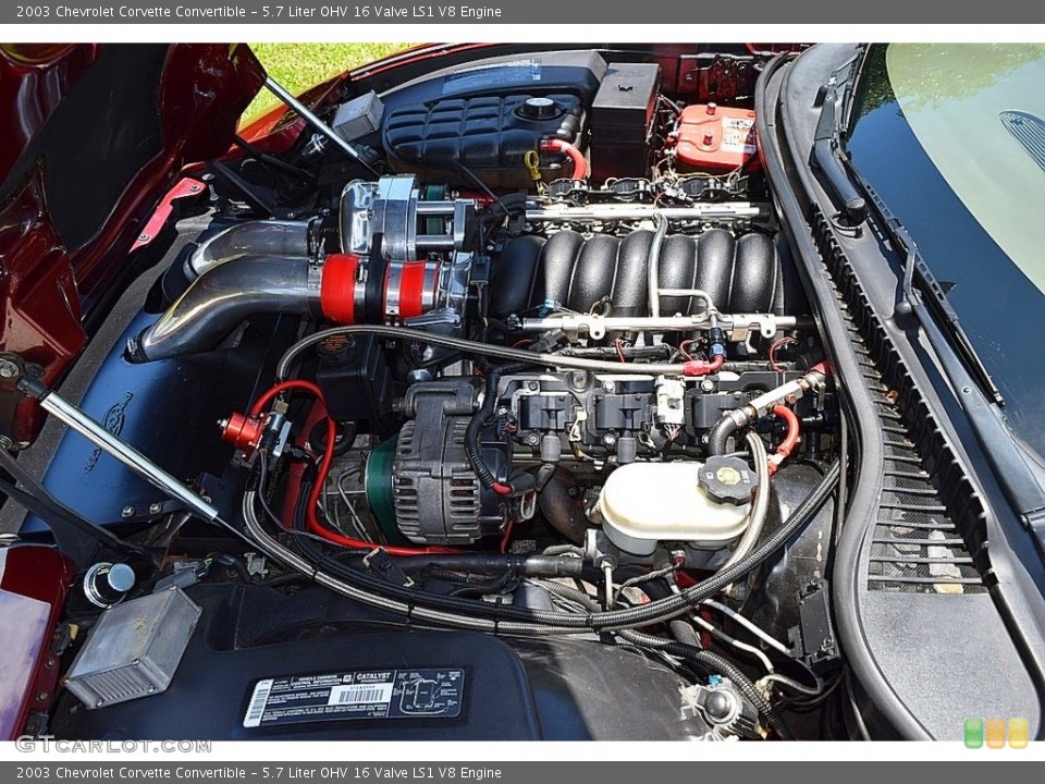 5.7 Liter OHV 16 Valve LS1 V8 Engine for the 2003 Chevrolet Corvette #142473292