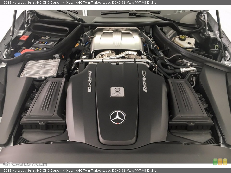 4.0 Liter AMG Twin-Turbocharged DOHC 32-Valve VVT V8 Engine for the 2018 Mercedes-Benz AMG GT #142485066