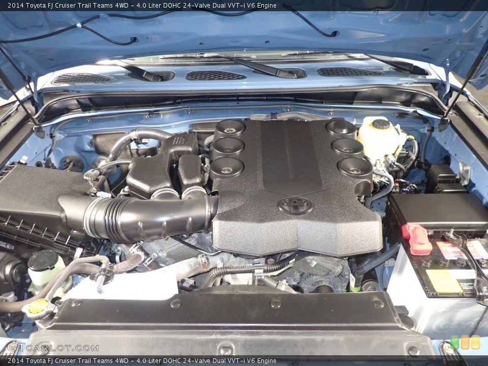 4.0 Liter DOHC 24-Valve Dual VVT-i V6 2014 Toyota FJ Cruiser Engine