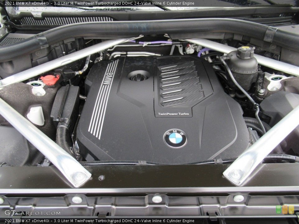 3.0 Liter M TwinPower Turbocharged DOHC 24-Valve Inline 6 Cylinder 2021 BMW X7 Engine