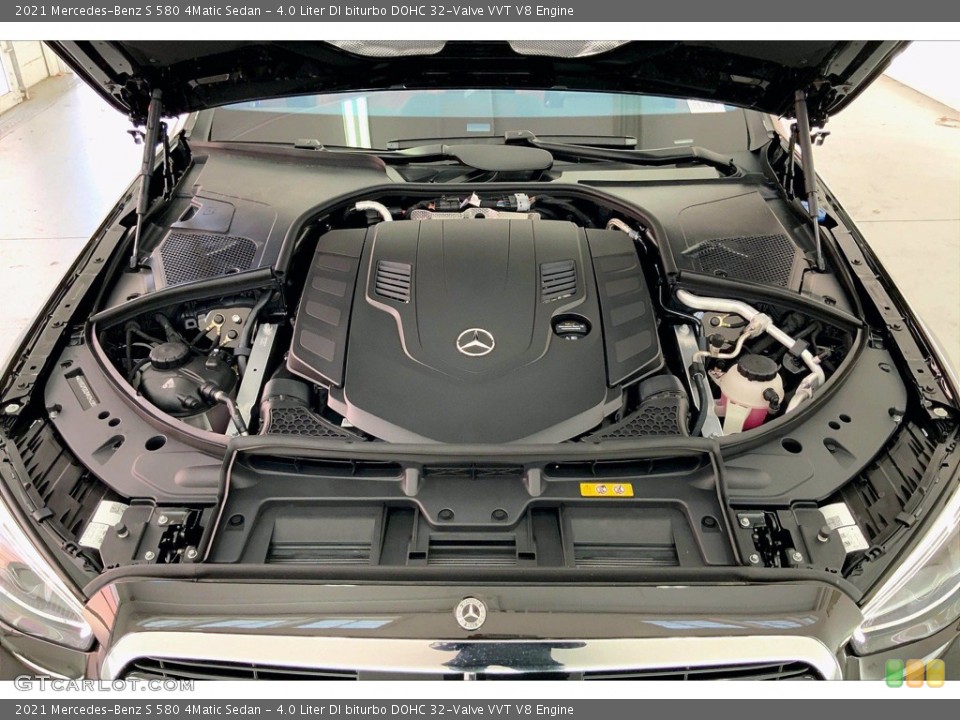 4.0 Liter DI biturbo DOHC 32-Valve VVT V8 Engine for the 2021 Mercedes-Benz S #142508523