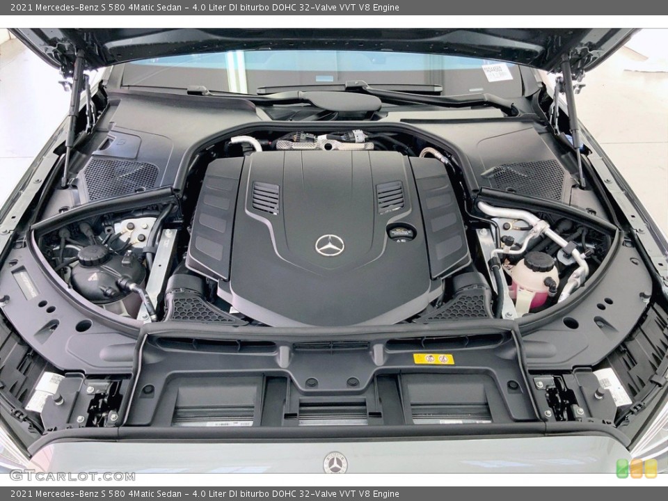 4.0 Liter DI biturbo DOHC 32-Valve VVT V8 Engine for the 2021 Mercedes-Benz S #142513864
