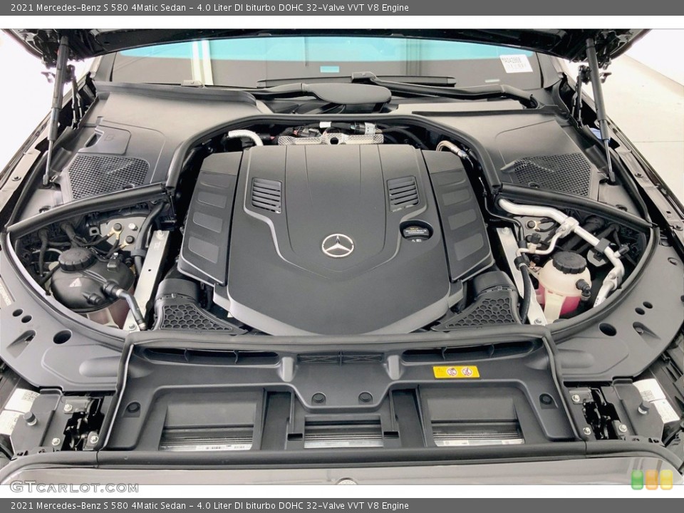4.0 Liter DI biturbo DOHC 32-Valve VVT V8 Engine for the 2021 Mercedes-Benz S #142514596