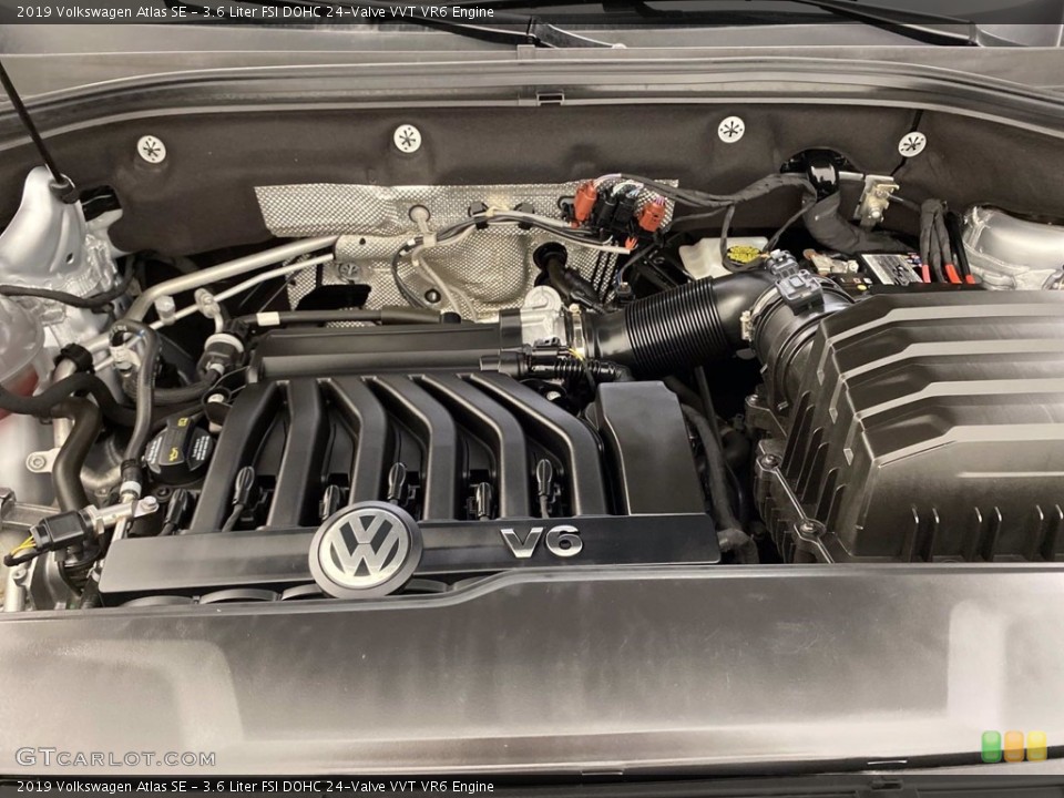 3.6 Liter FSI DOHC 24-Valve VVT VR6 Engine for the 2019 Volkswagen Atlas #142520813