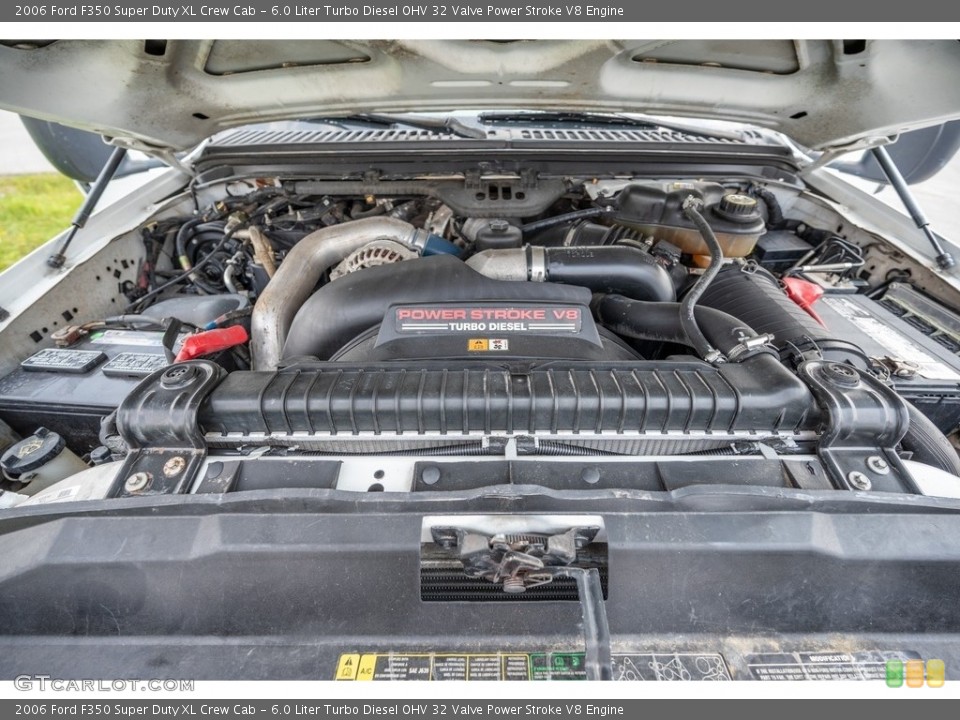 6.0 Liter Turbo Diesel OHV 32 Valve Power Stroke V8 Engine for the 2006 Ford F350 Super Duty #142538159
