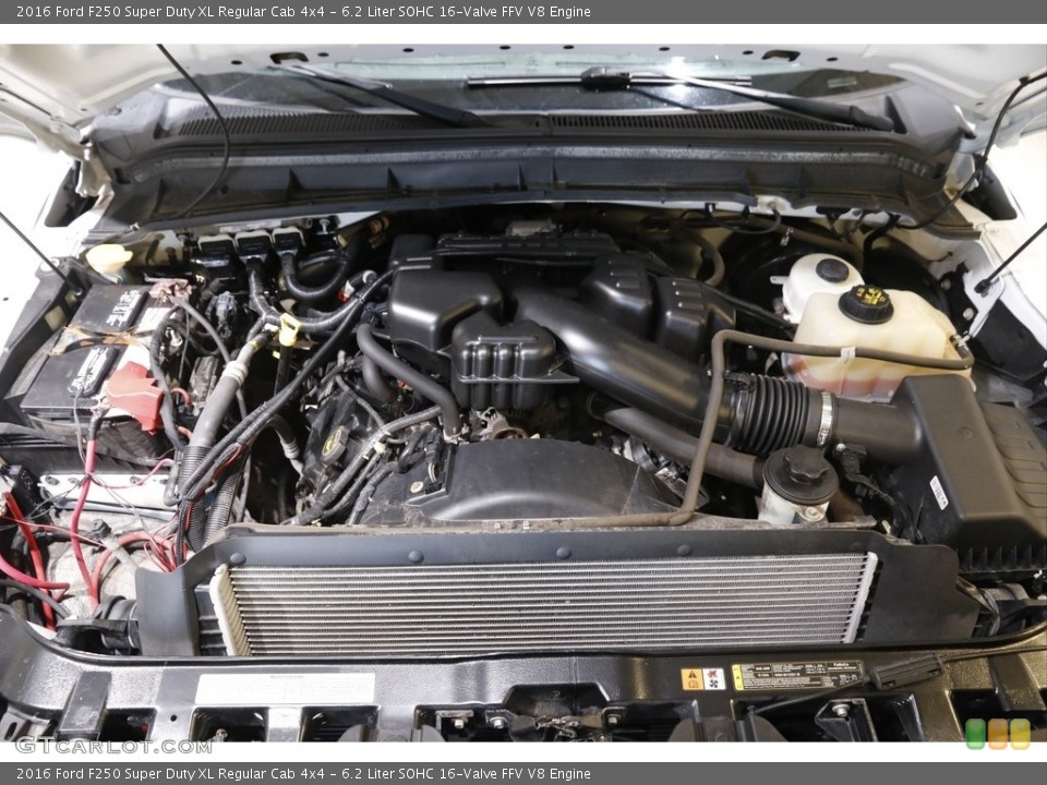 6.2 Liter SOHC 16-Valve FFV V8 2016 Ford F250 Super Duty Engine
