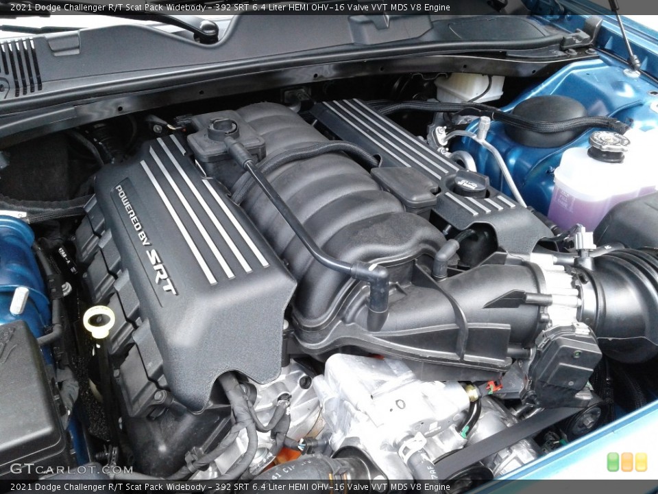 392 SRT 6.4 Liter HEMI OHV-16 Valve VVT MDS V8 Engine for the 2021 Dodge Challenger #142540439