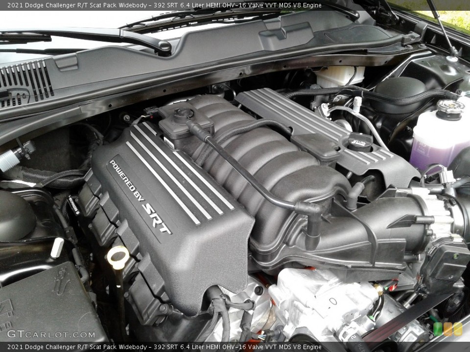 392 SRT 6.4 Liter HEMI OHV-16 Valve VVT MDS V8 Engine for the 2021 Dodge Challenger #142545600