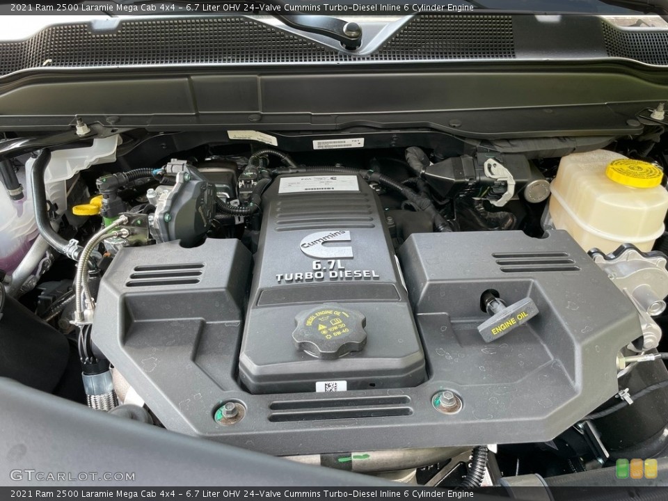 6.7 Liter OHV 24-Valve Cummins Turbo-Diesel Inline 6 Cylinder Engine for the 2021 Ram 2500 #142555402