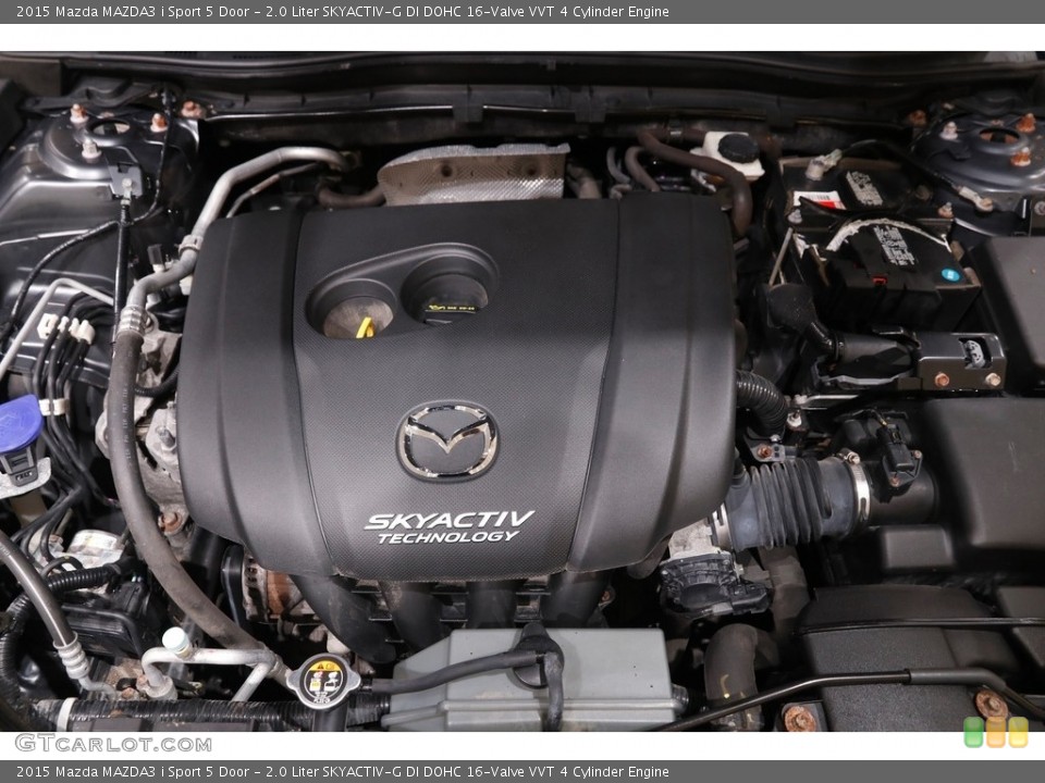 2.0 Liter SKYACTIV-G DI DOHC 16-Valve VVT 4 Cylinder Engine for the 2015 Mazda MAZDA3 #142561211
